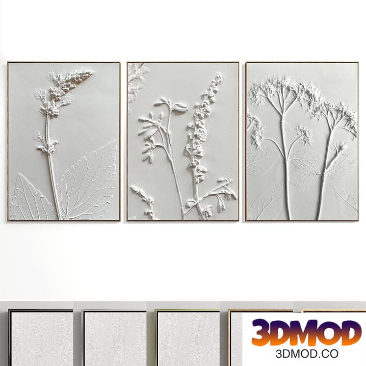 Abstract Painting Set of 3 pieces - No 18