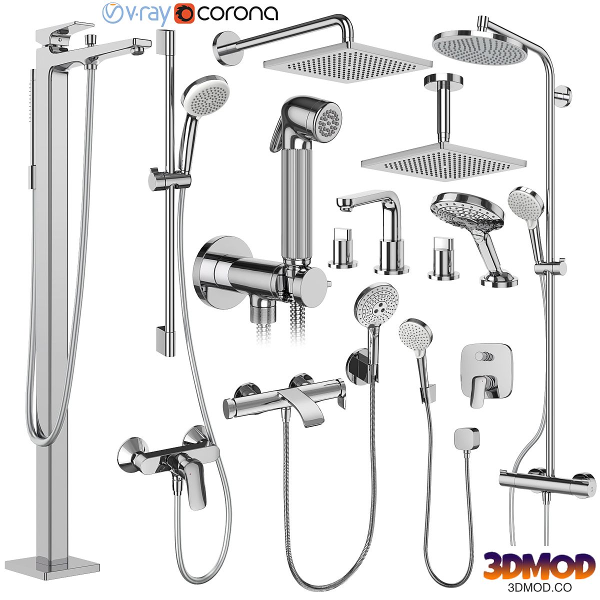 Hansgrohe set 175 mixers and shower systems