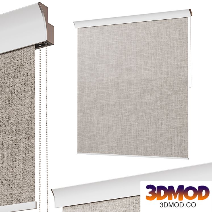 Roller blinds. Set 18