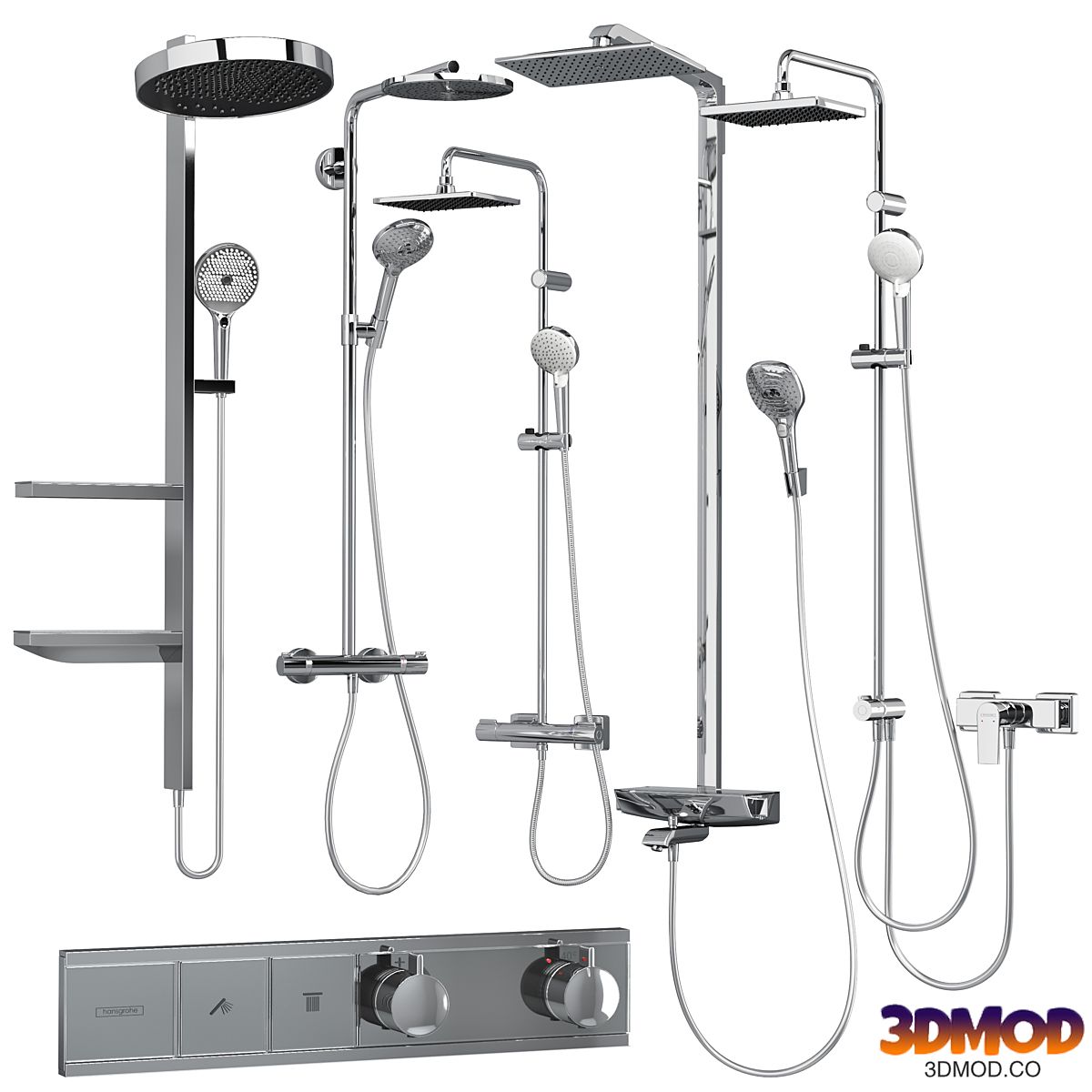 Shower set 2 Hansgrohe