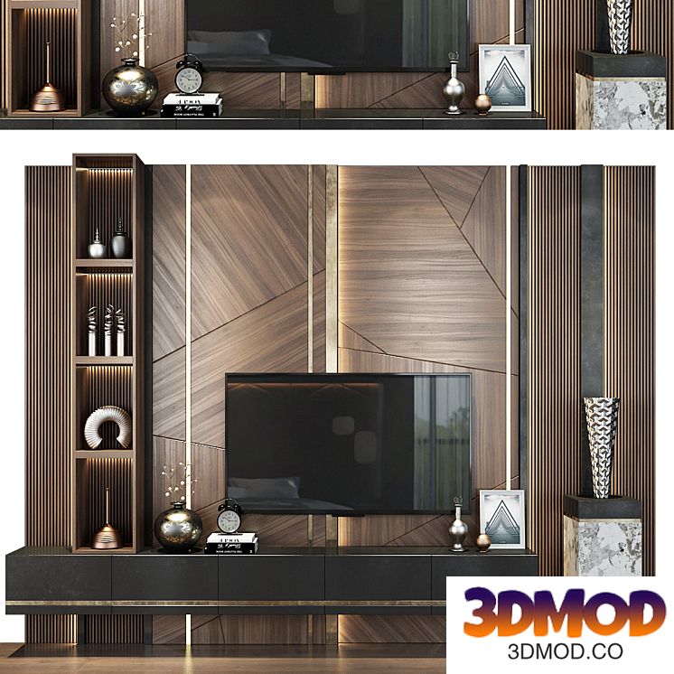 TV shelf 0562