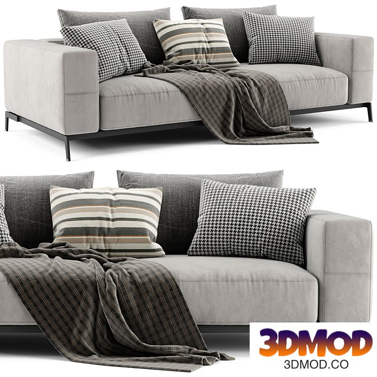 Flexform Ettore 2 Seats Sofa