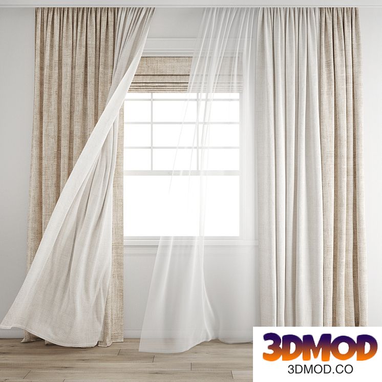 Curtain 640/Wind blowing effect 16