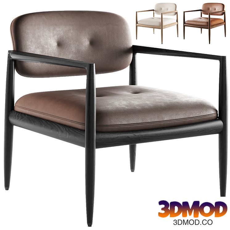 031 Yoko armchair by Minotti