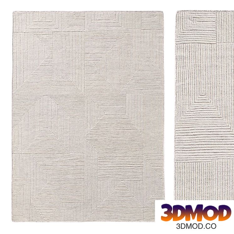 SETTAT HAND-KNOTTED WOOL RUG