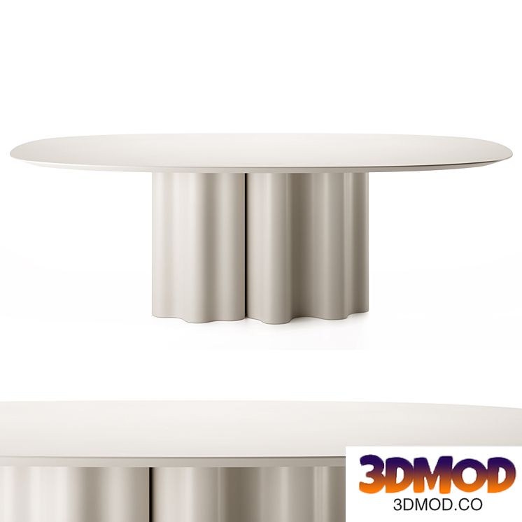 THEATRO MAGICO | Oval table by Saba Italia