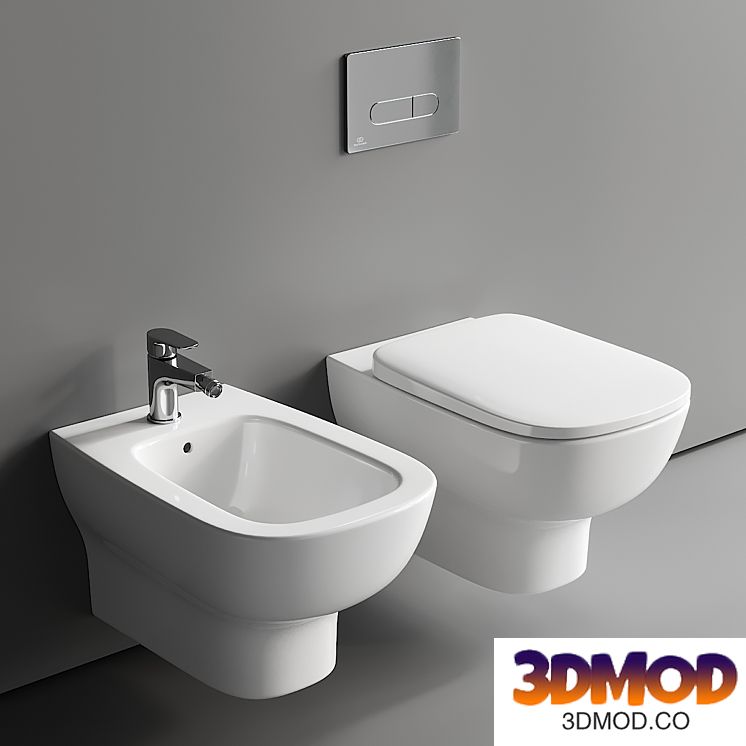 Ideal Standard Esedra Wall-Hung WC