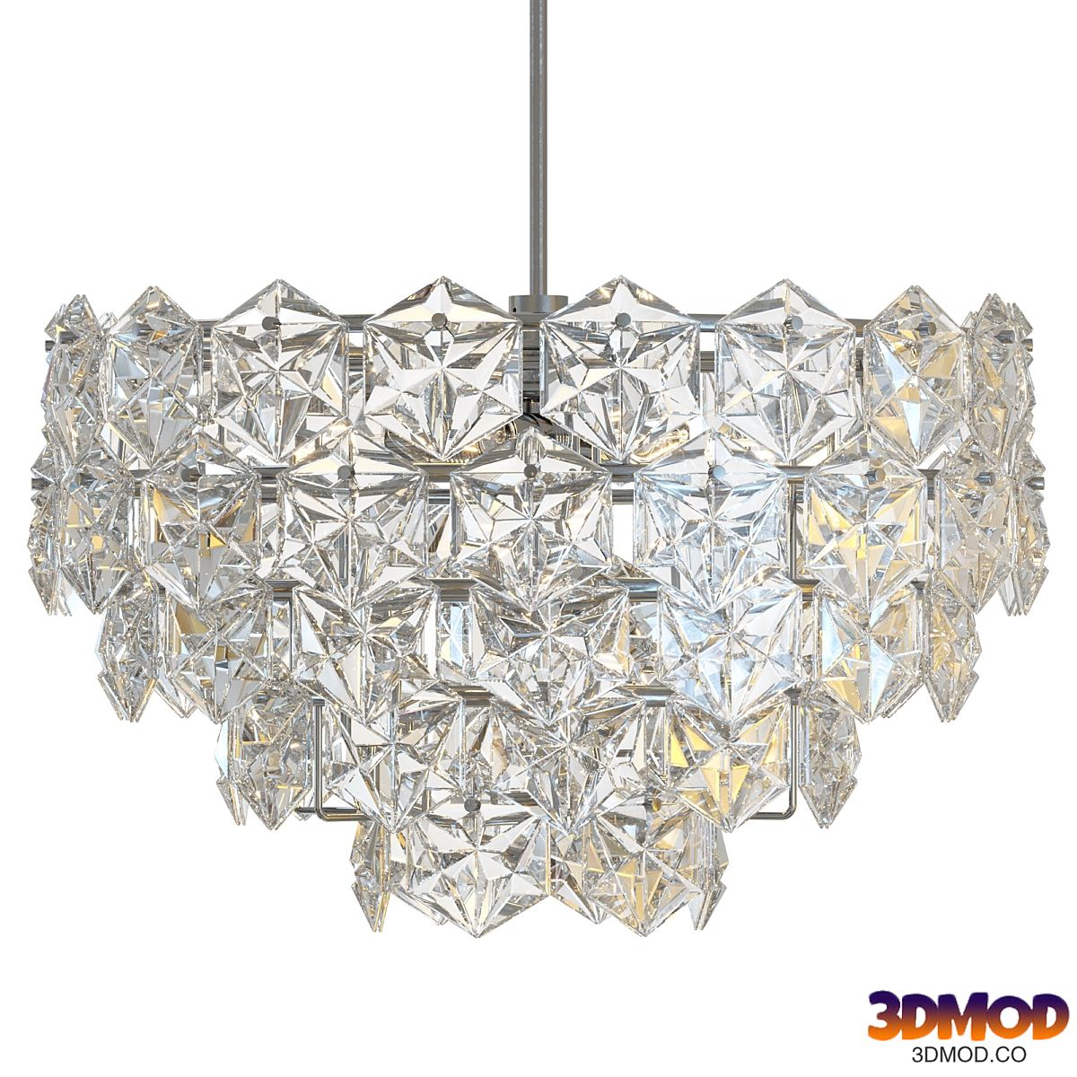 Kinkeldey - Hexagonal Crystal Chandelier