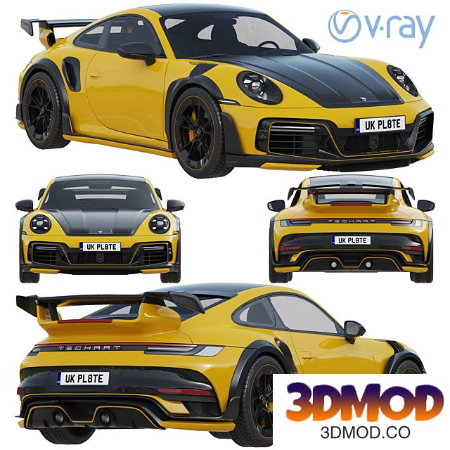 Porsche 911 TECHART GTstreet R 2022