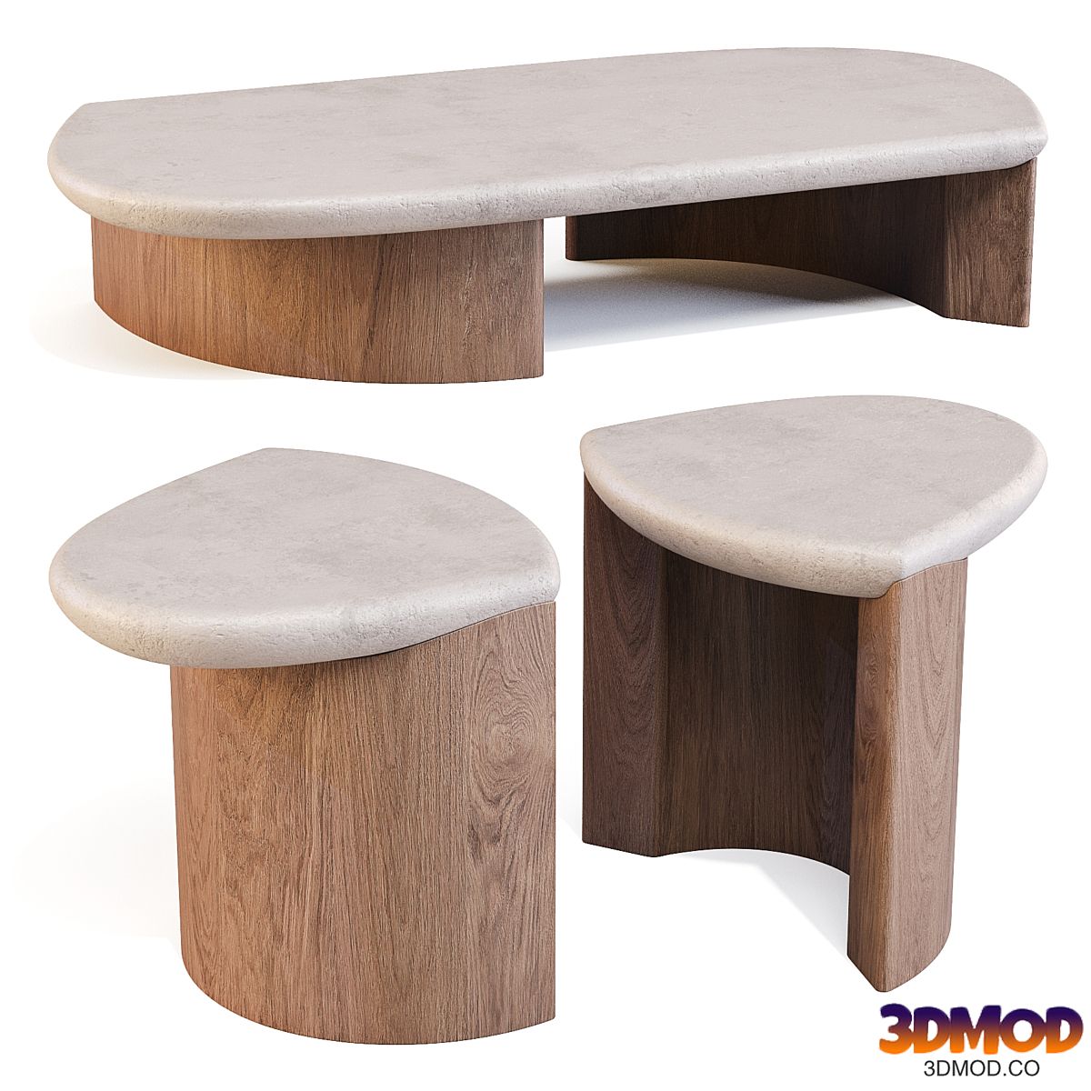 Collection Particulière: Lady R - Coffee and Side Table
