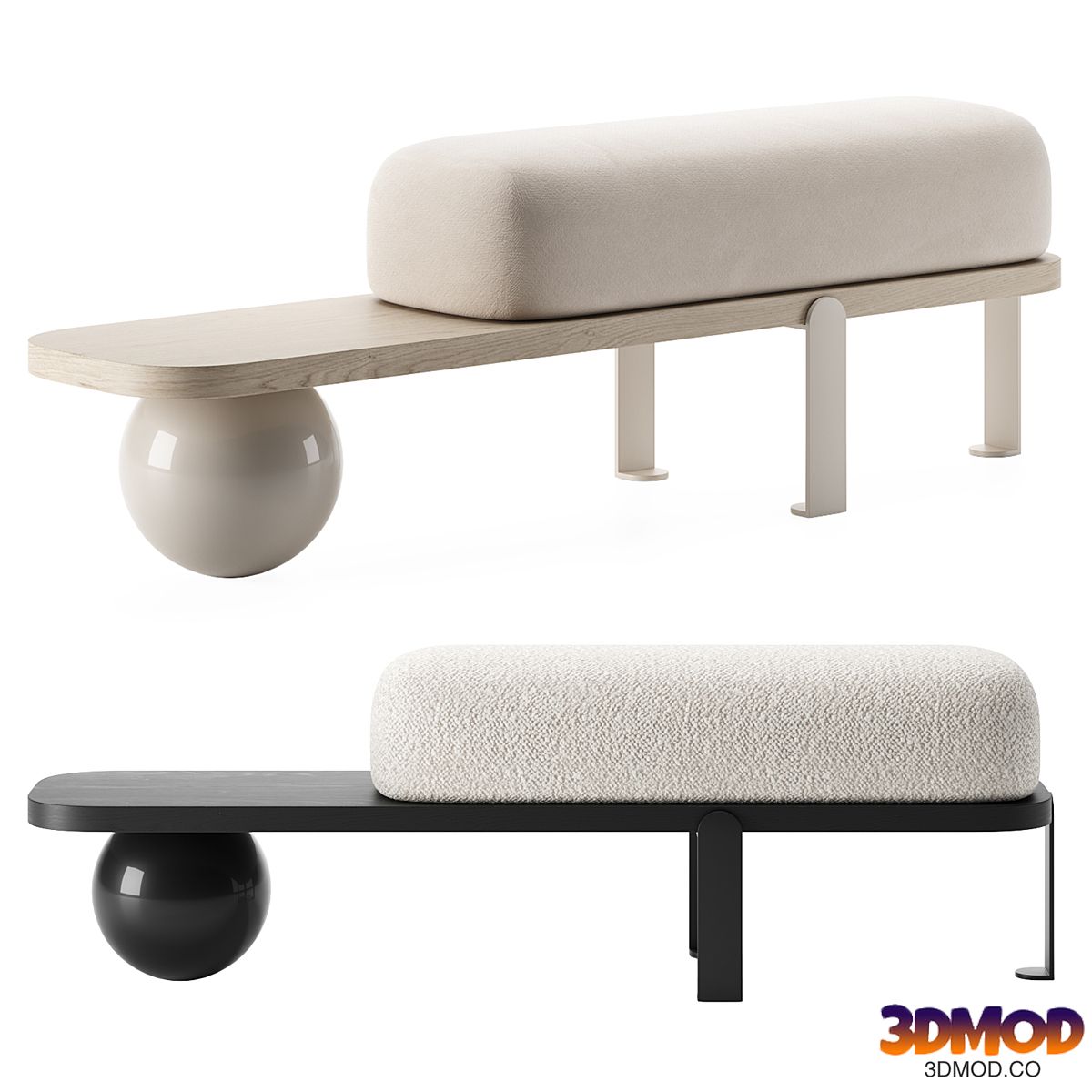 GOA | Bench by LE BERRE VEVAUD