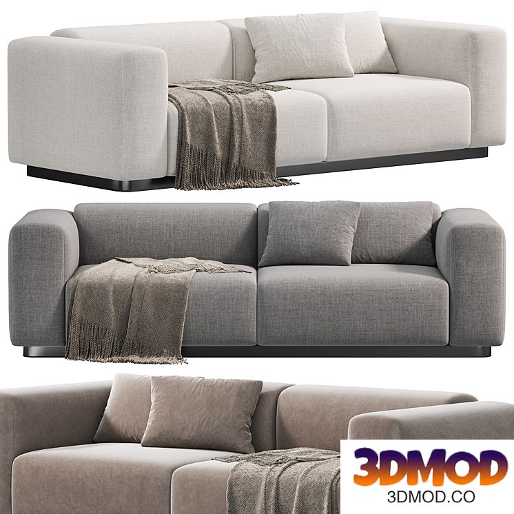 Soft Modular Sofa by Vitra, sofas