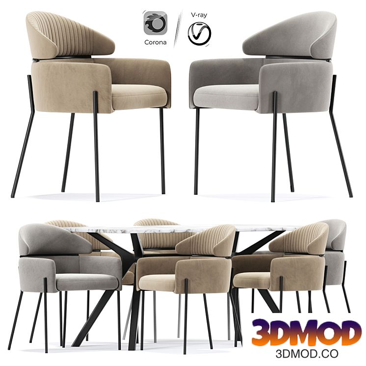 Armrests Alexia Kare Chest Table