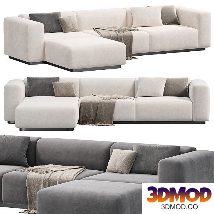 Soft Modular Sofa by Vitra 2, sofas