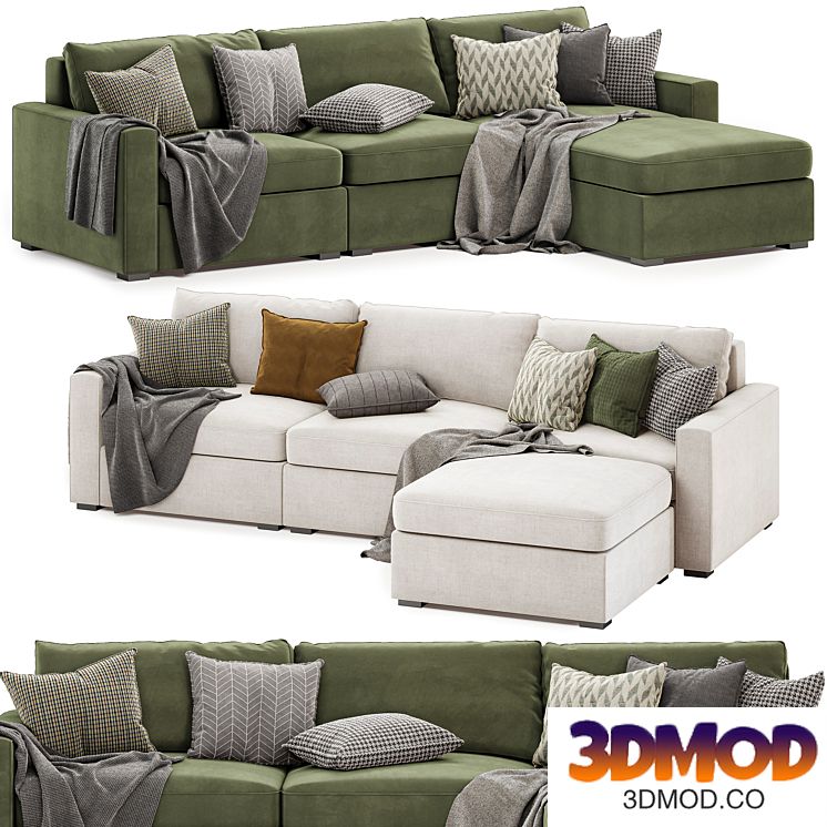 Maxwell modular sofa chaise sectional
