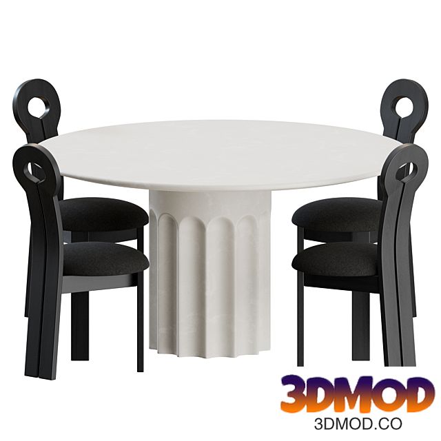 Dining Set 01 by Lulu and Georgia