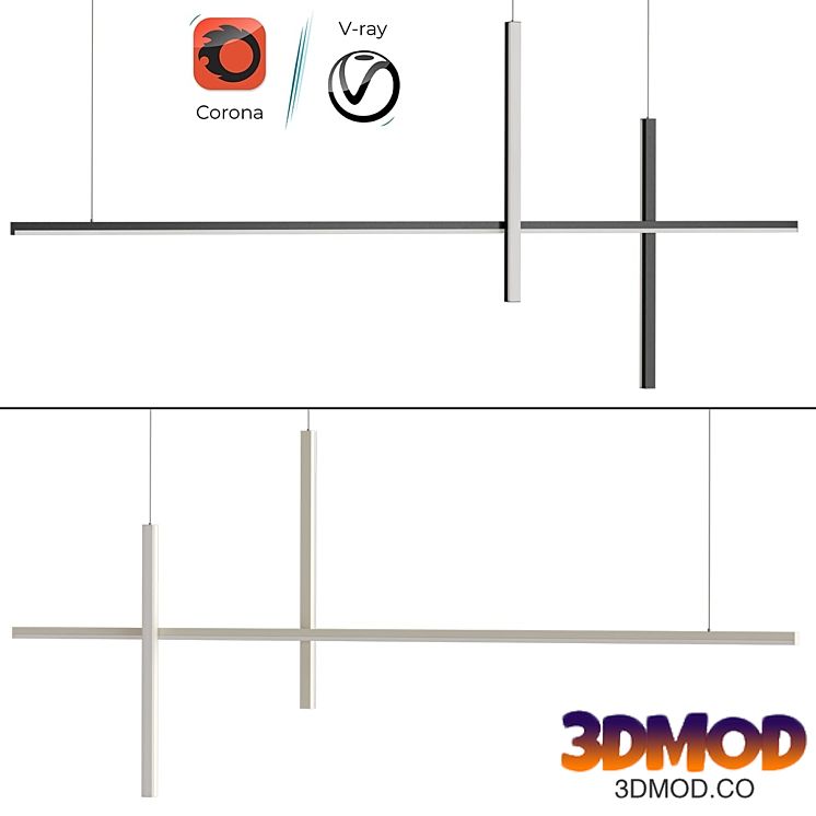 Minimalist Luxe Chandelier 02