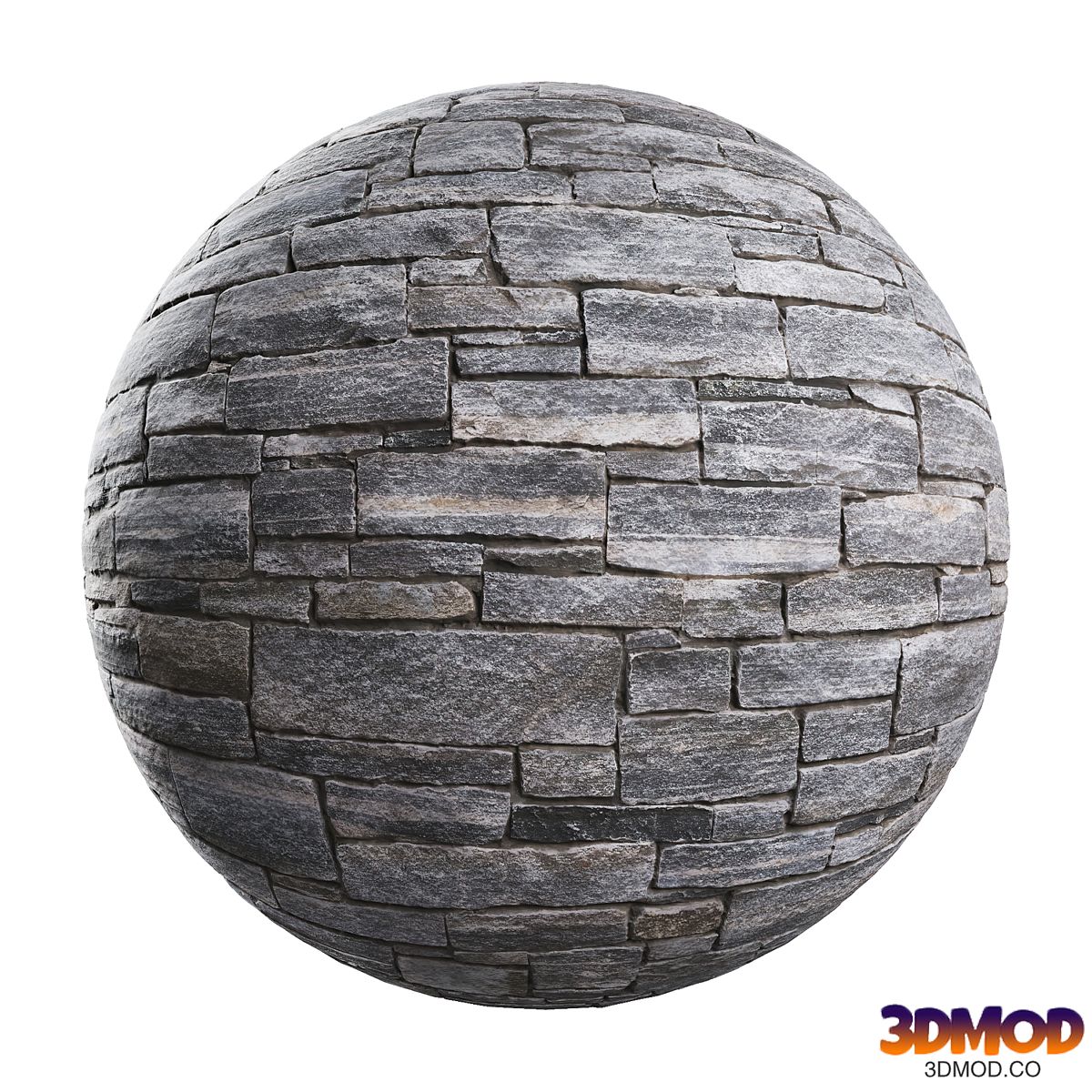 Natural stone wall