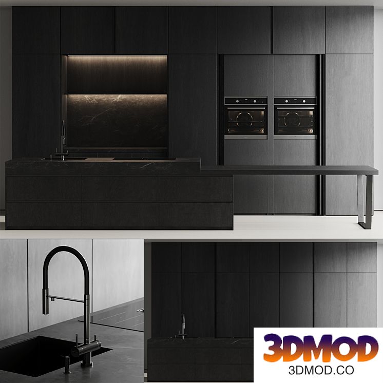 Modern kitchen with island 11