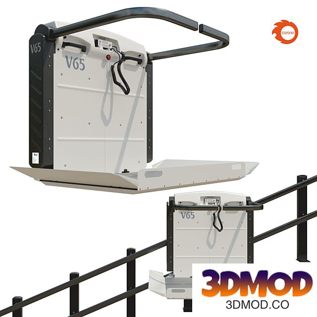 Inclined stair lift Vimec V65