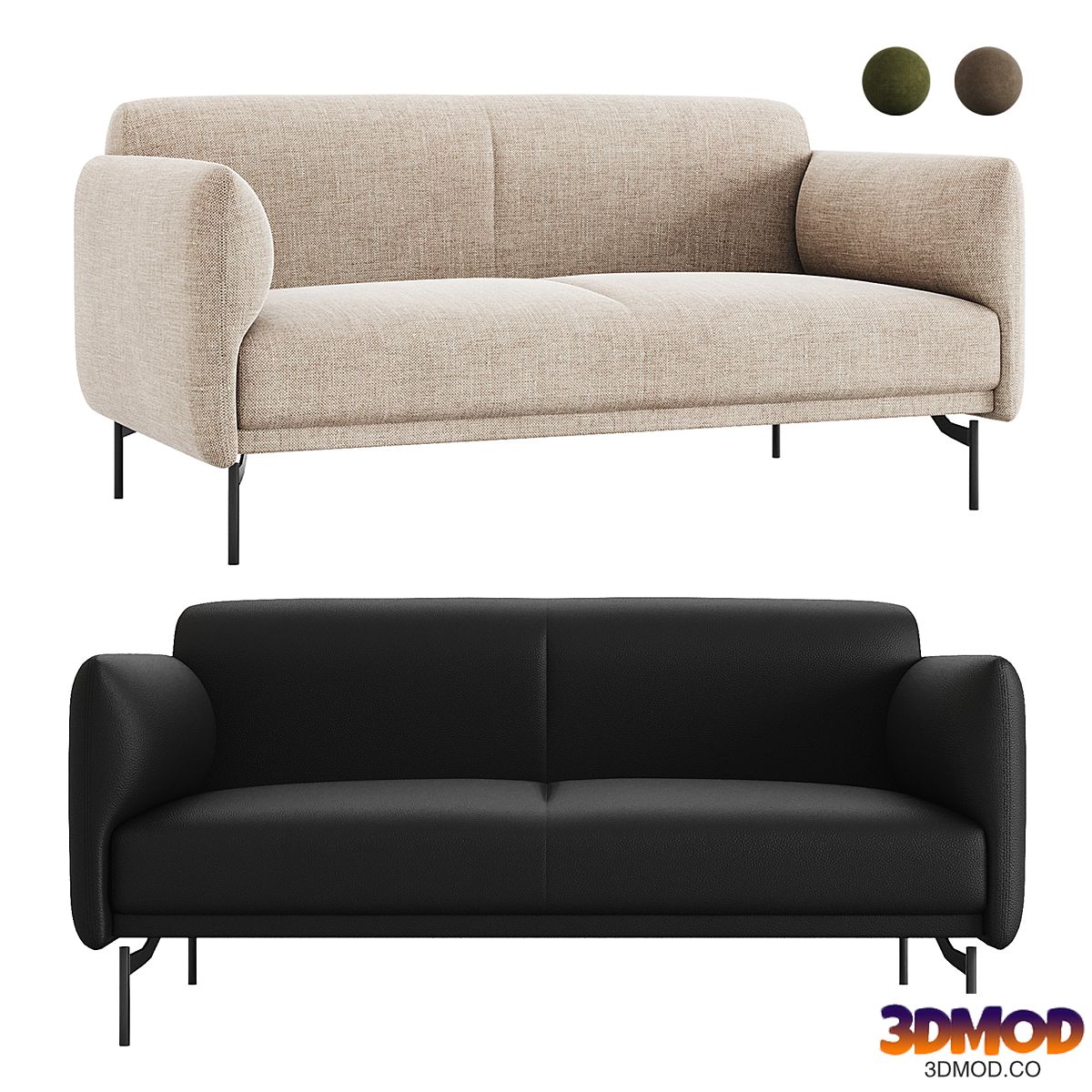 Berne 2 Seater Sofa by BoConcept