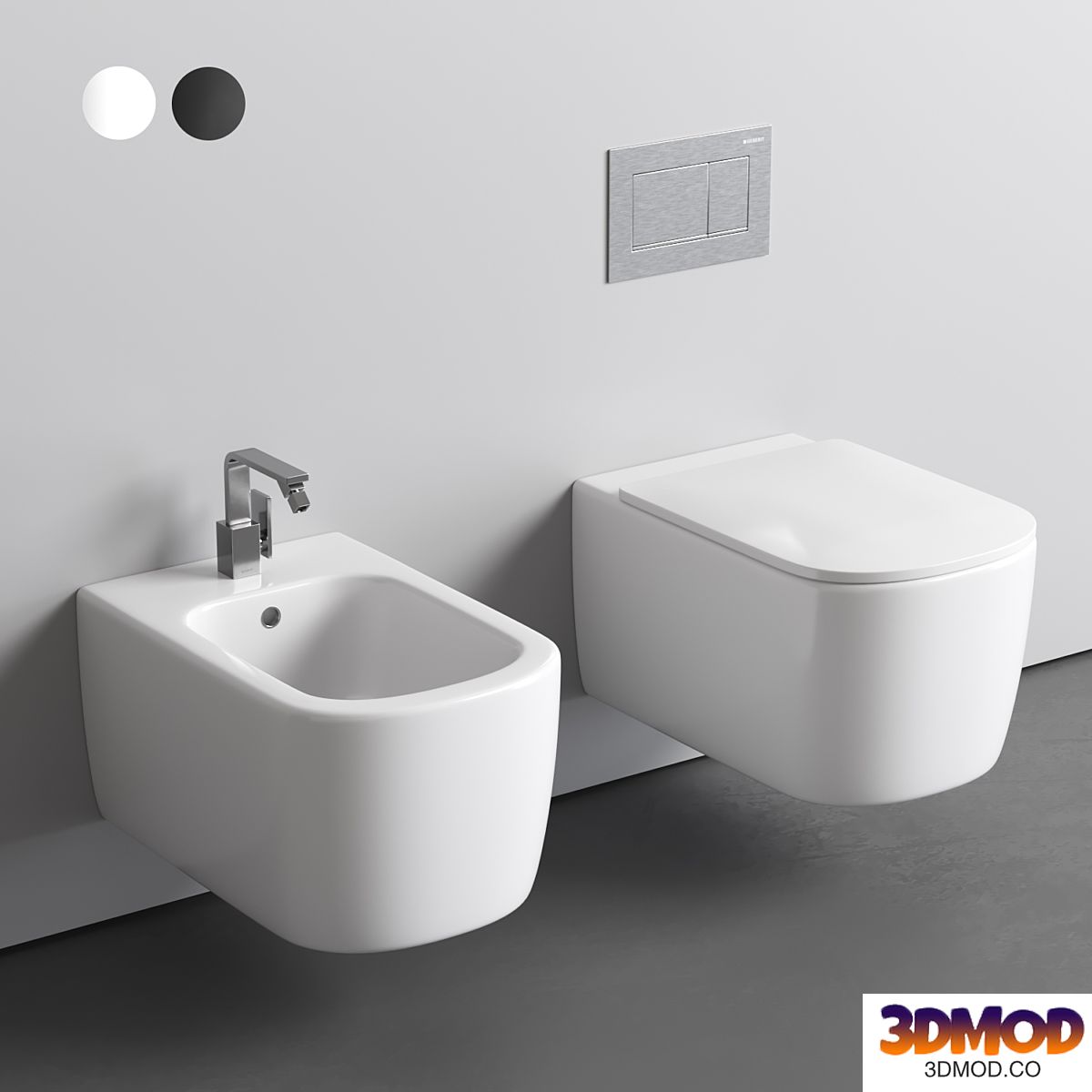 Nic Semplice wall hung WC