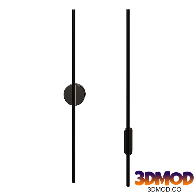 Wall lamp Verde AP L1000 Black