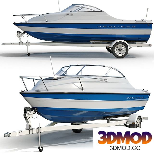 Yacht. Boat. bayliner