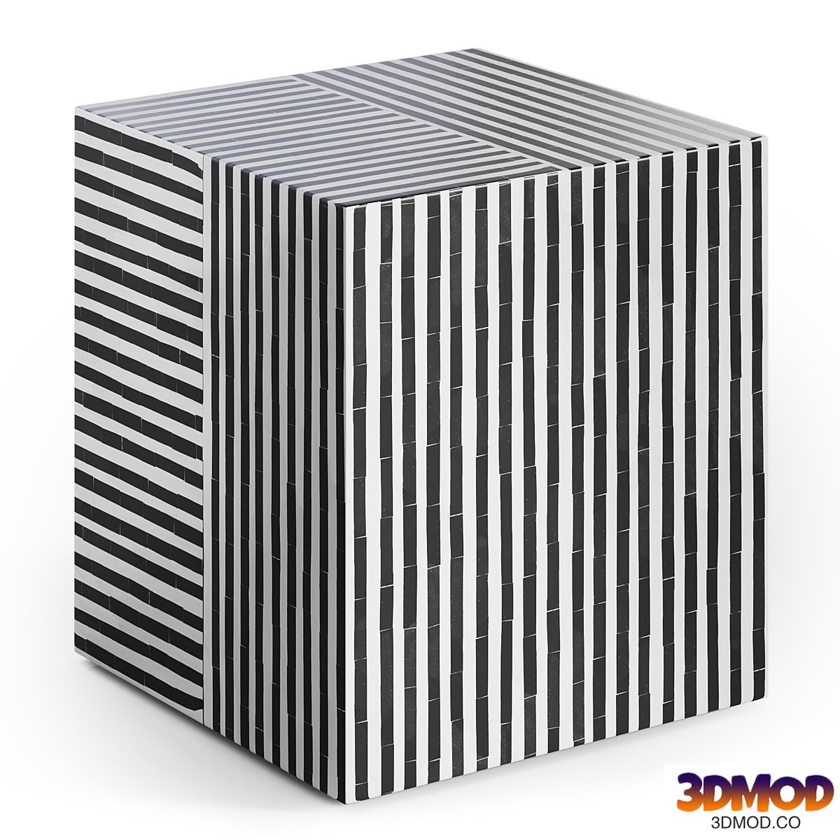 Taylor Bone Inlay Side Table by CB2