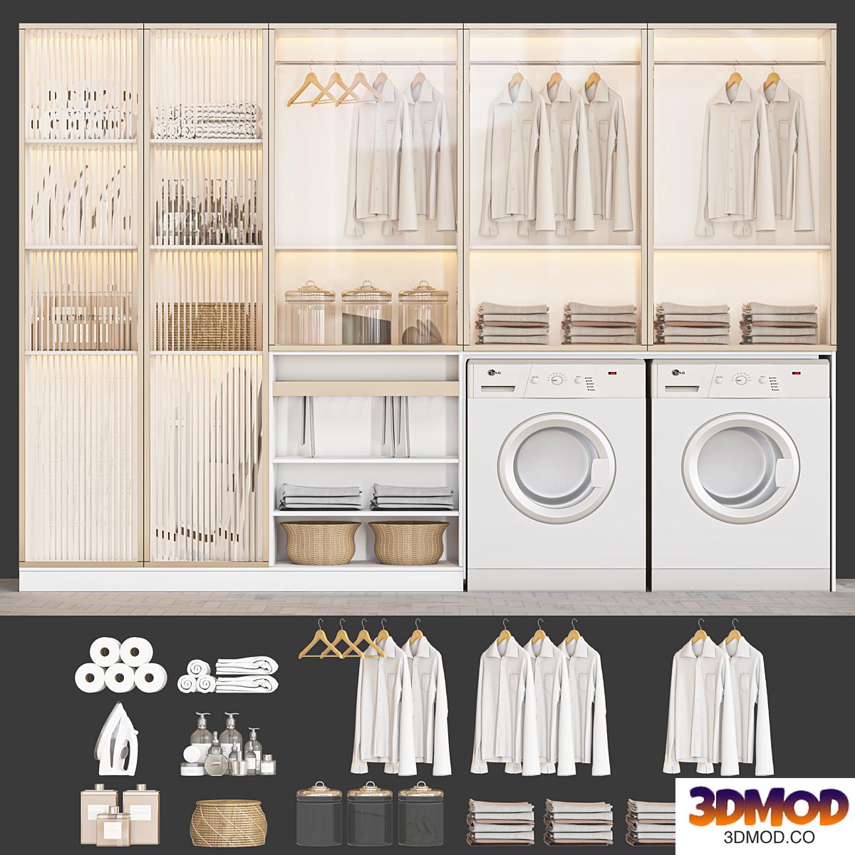 laundry set 104