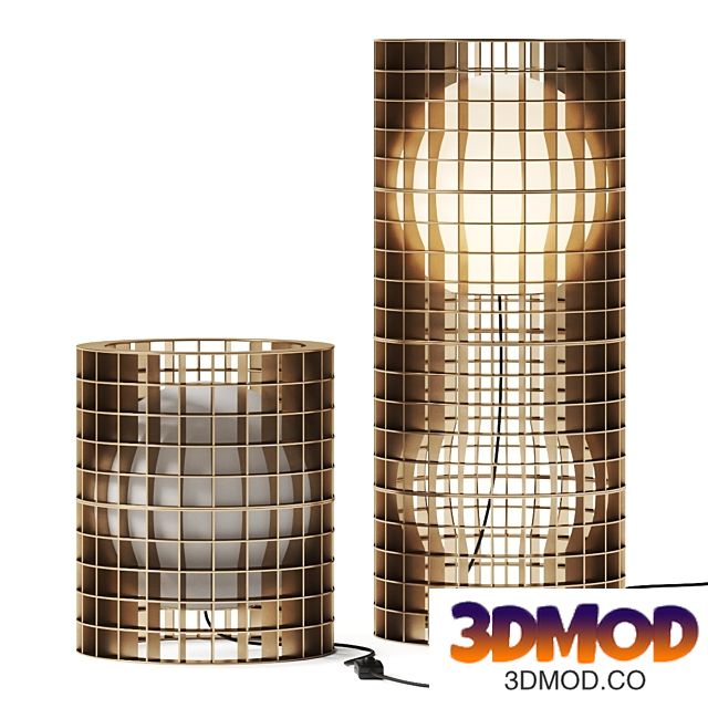 FontanaArte Matrix Table Lamps