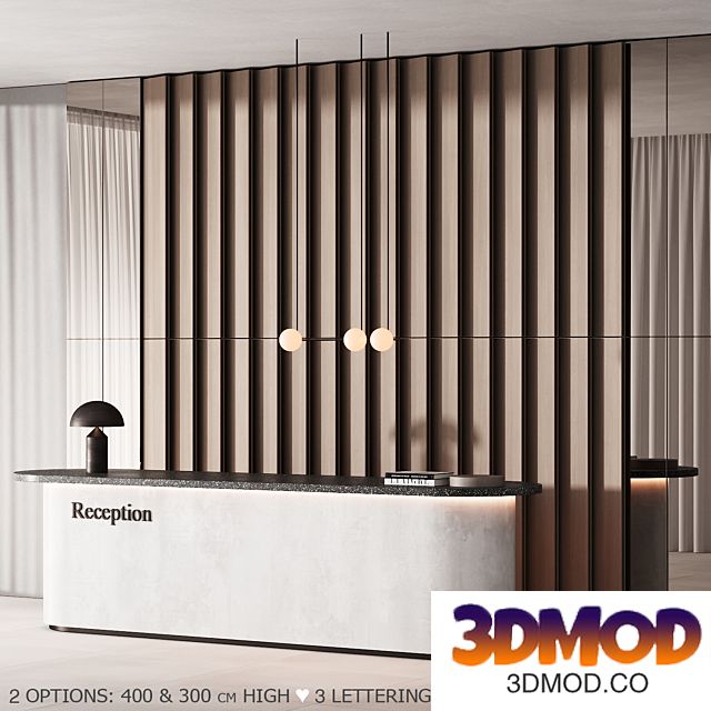 181 office furniture 01 reception desk 01