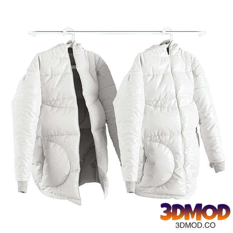 Winter jacket SONDR on a hanger