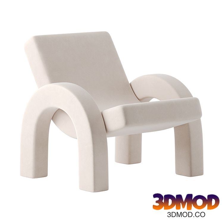 Arco Lounge Chair by Dusty Deco
