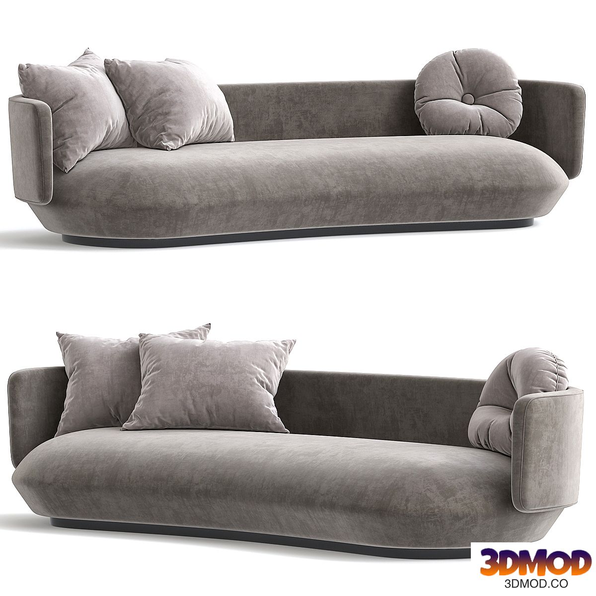 Baixo Sofa by Guilherme Wentz
