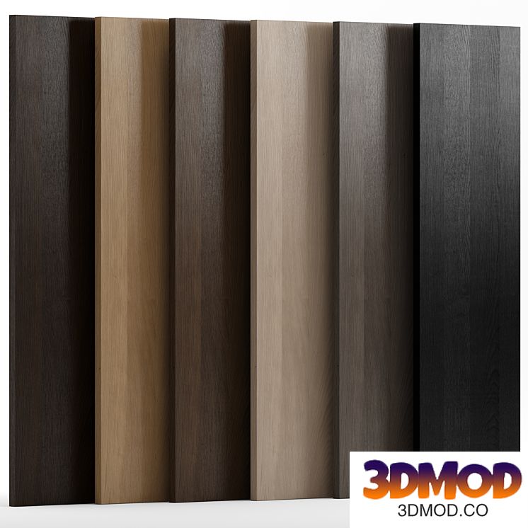 Oak wood with 6 colors