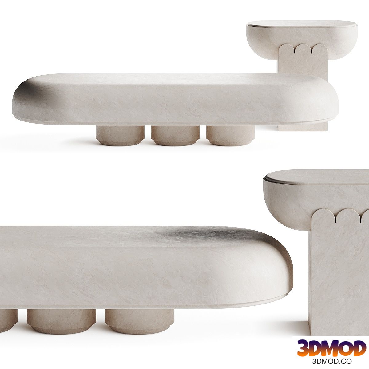 Martin Masse Agatha Coffee Tables