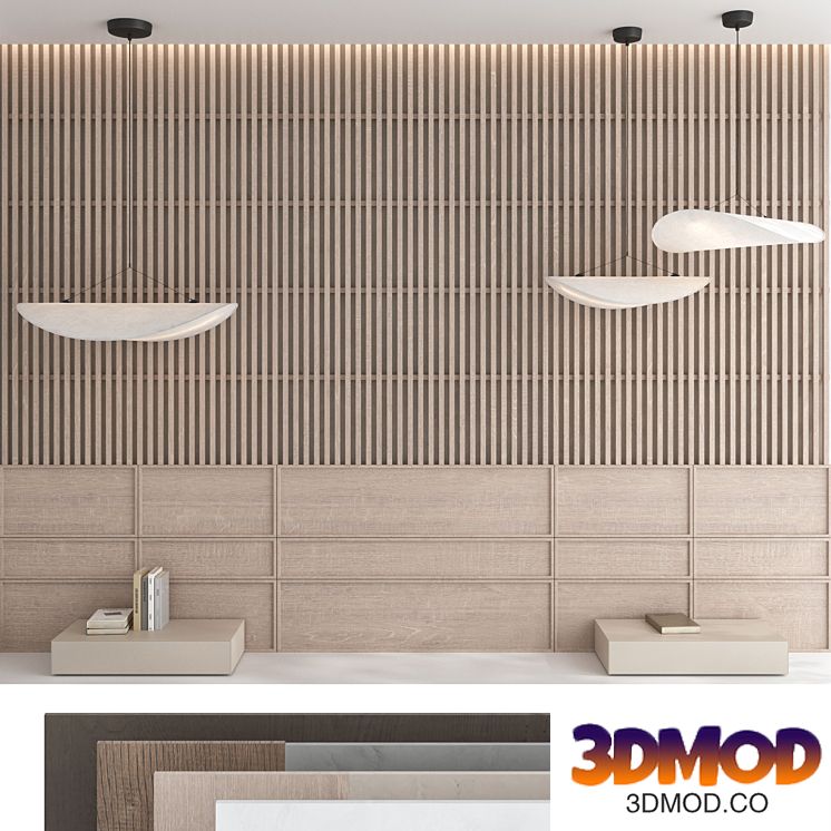 Decorative wall panel set 81