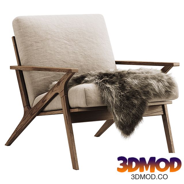 Cavett Wood Frame Chair