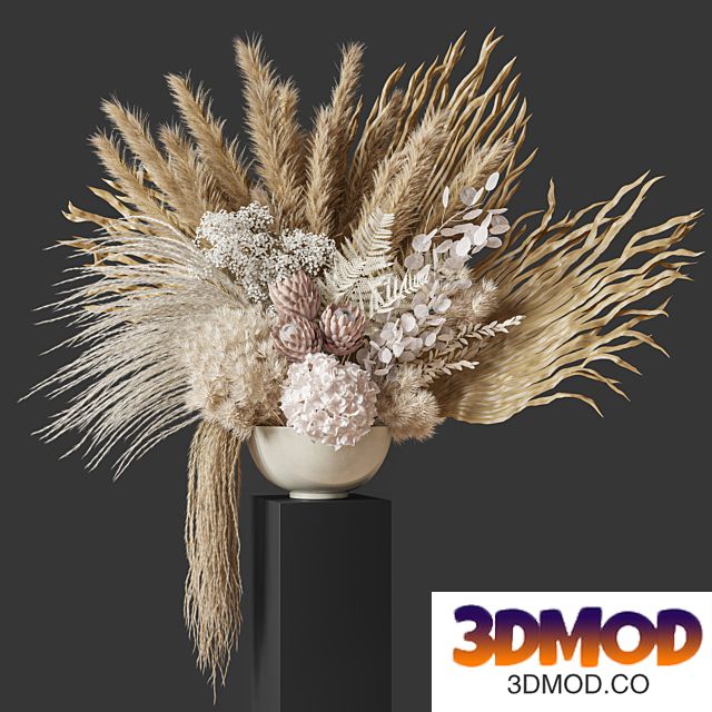 Flower Set 035 Big Pampas