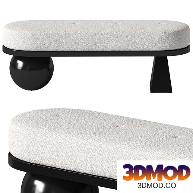 Leo Bench by Christian Siriano - 1stdibs