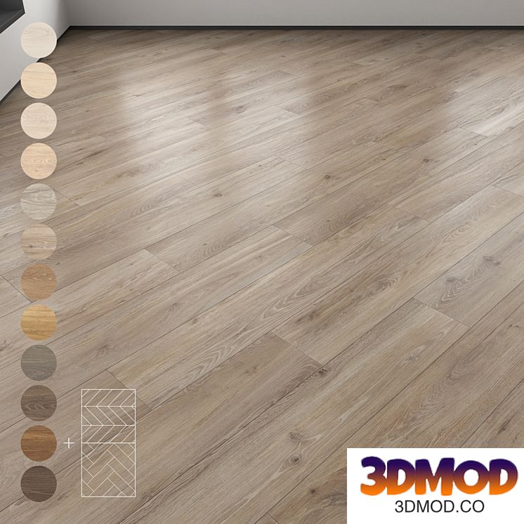 Parquet 12 colors Linear, herringbone, chevron setmulti1