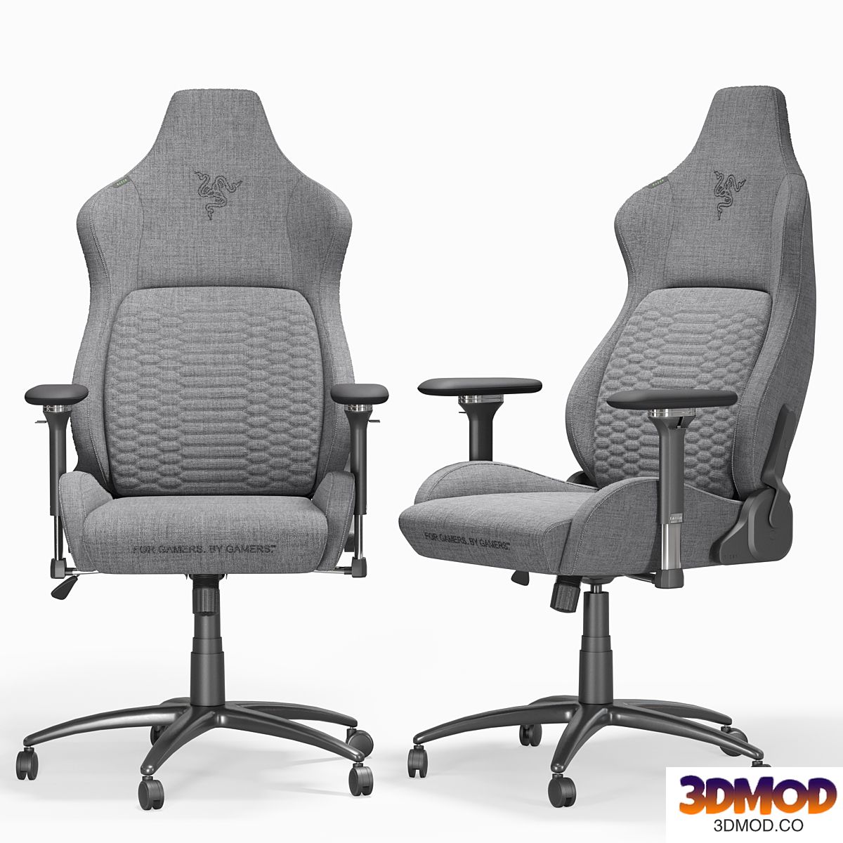 Razer Iskur - Dark Gray Fabric