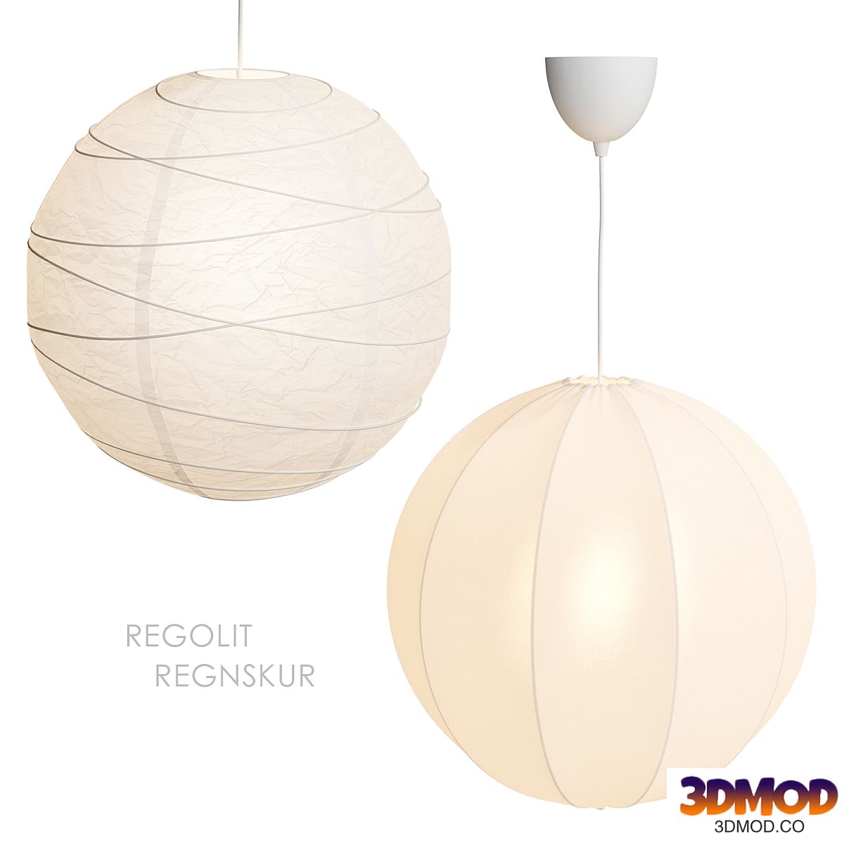 IKEA REGOLIT / REGNSKUR Pendant lamp