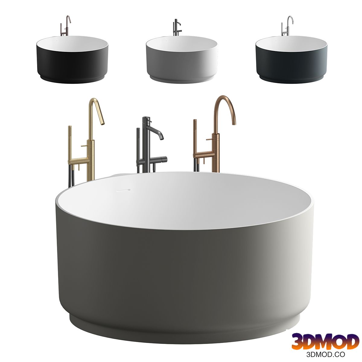 Bathtub In Out by Benedini Associati
