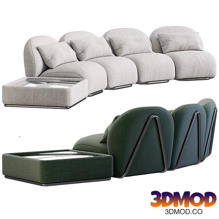 Sofa Victoria By Tacchini