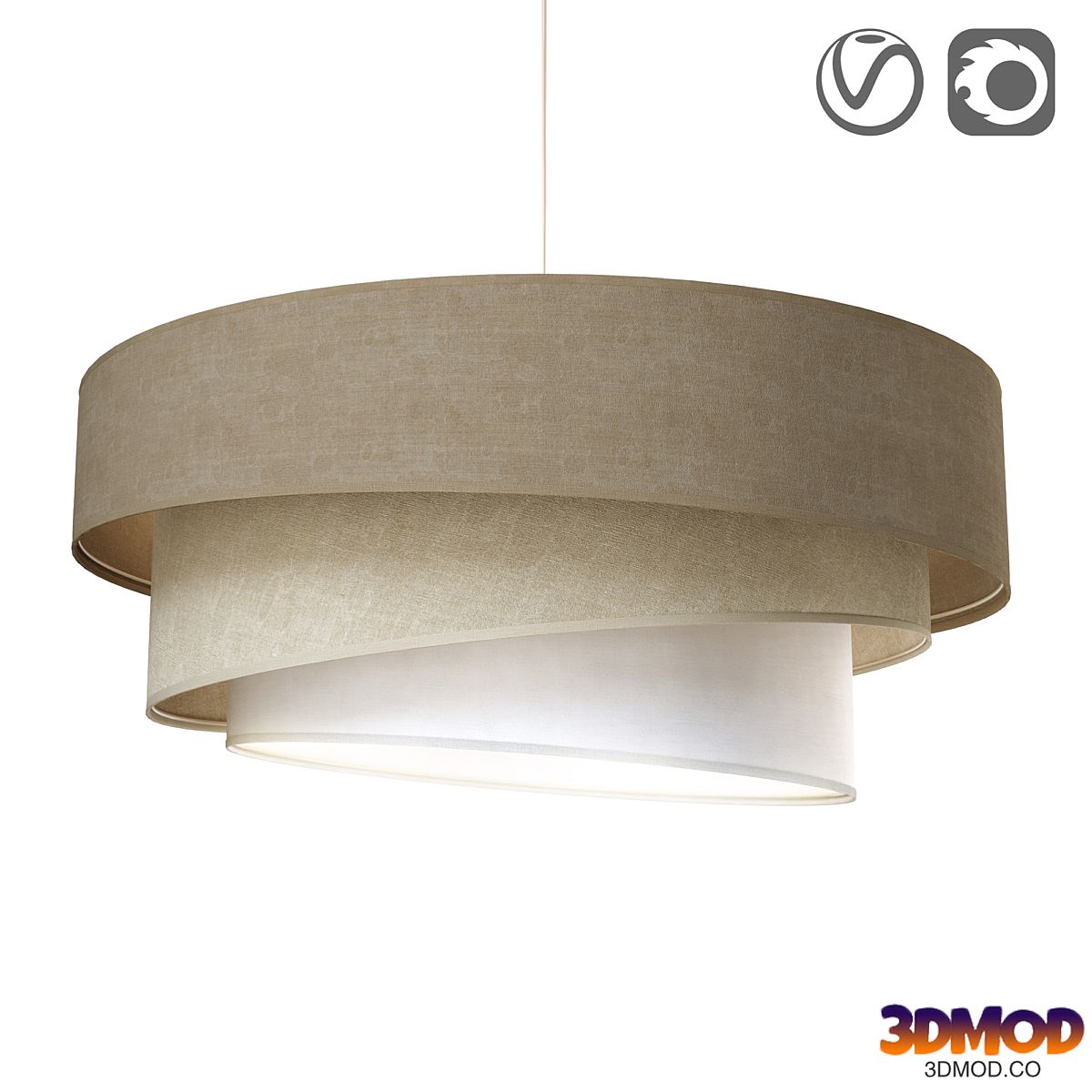 Textile lamp IONOS