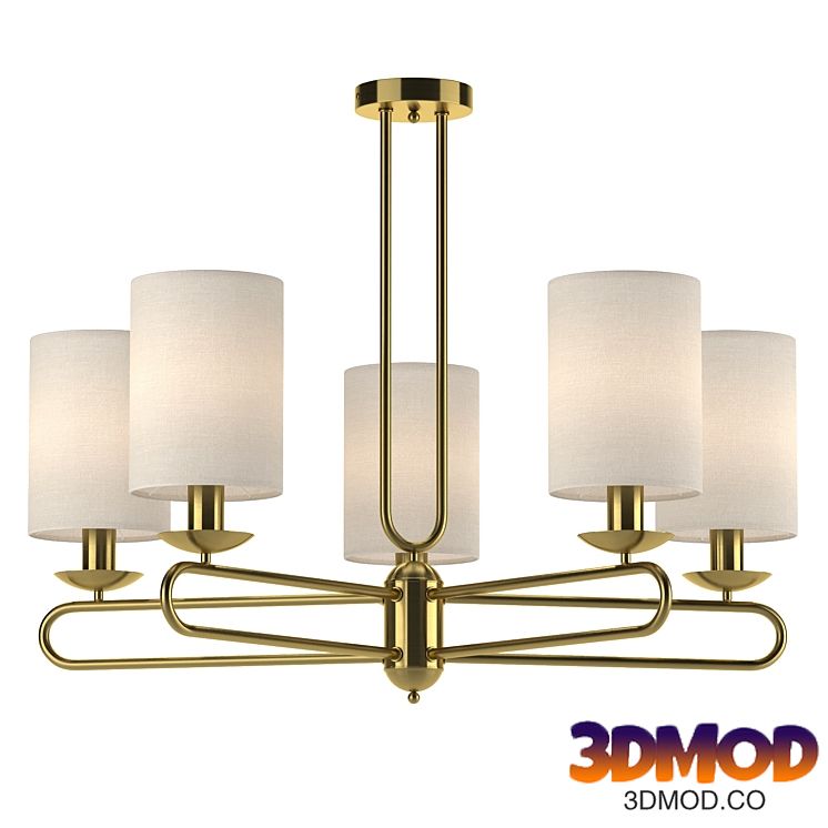 Chandelier Escada Eclipse 10166/5PL Brass