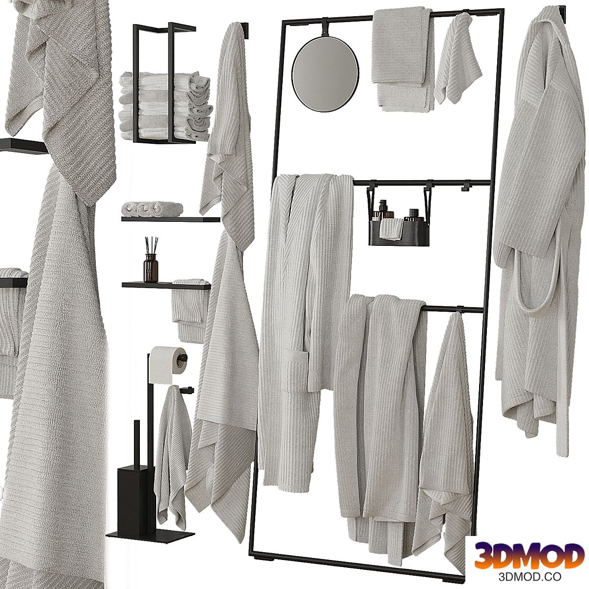 Decorative bathroom set 201