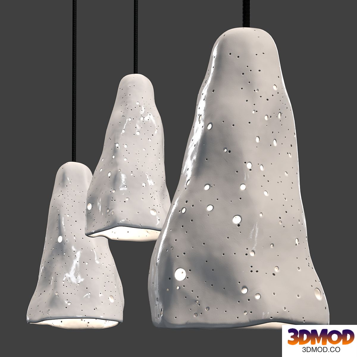 Meteor pendant lamp by Tayga Design